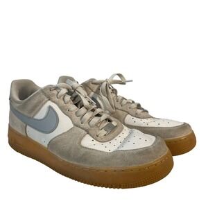 Nike Court Vision Low Mens Gray White Neutral Sneakers 10.5 Preppy Sporty